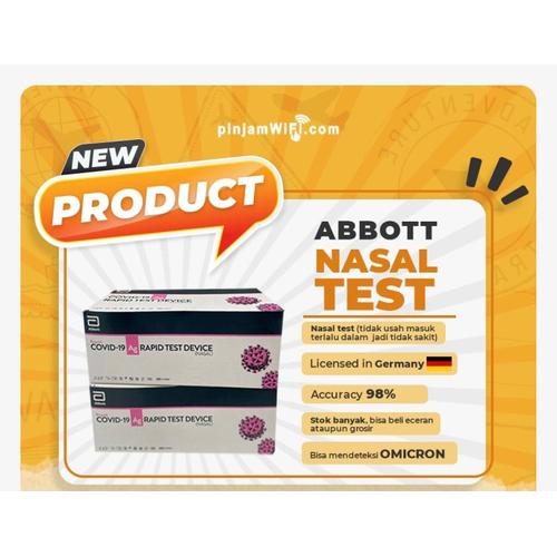 Jual Swab Test Abbott Bioquick Nasal Antigen Resmi Kemenkes Original