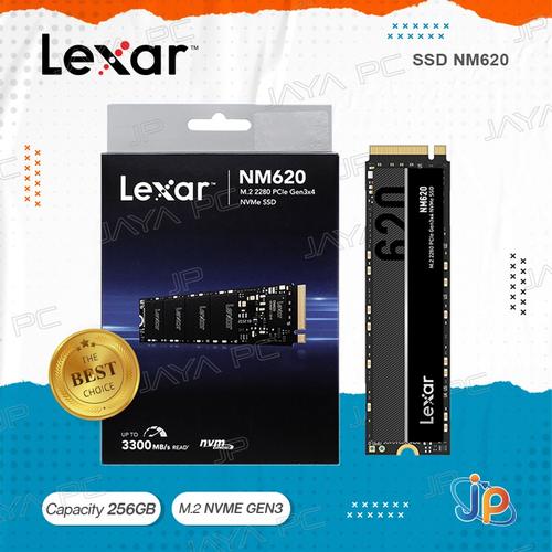 Jual Lexar NM620 M.2 Pcie Gen3 Nvme 2280 256GB - SSD NM 620 M2 256 GB