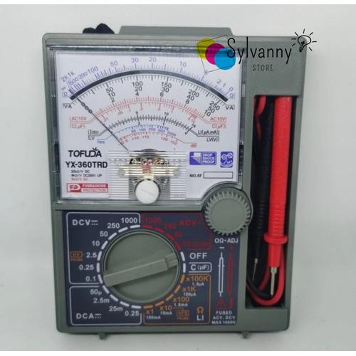 Jual Multimeter Avometer analog Multitester tester heles YX360TRD
