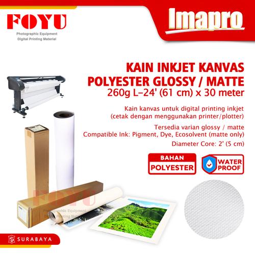 Jual Kain Kanvas Inkjet Printing Imapro 