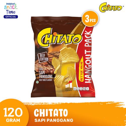 Chitato Sapi Panggang 115 Gr - 3 Pcs