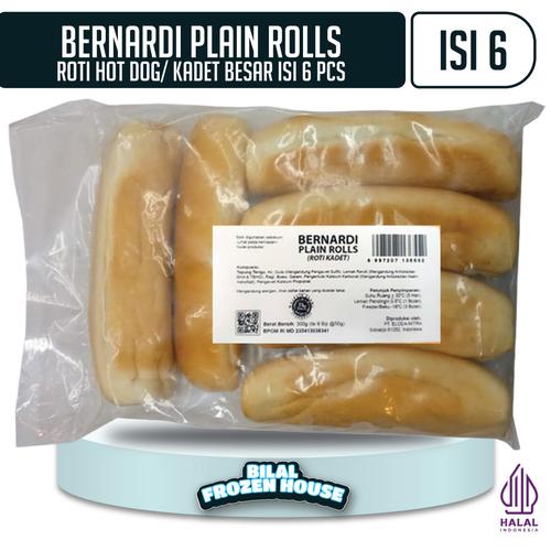Jual Bernardi Plain Roll - Roti Kadet/Roti Hotdog Isi 6 PCS - Kota ...