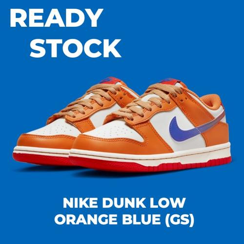 nike dunk lows orange