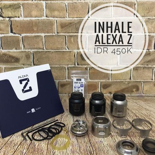 Jual New Alexa Z RDA Dual Coil 24mm by Inhale x Zaki Fakirliquid