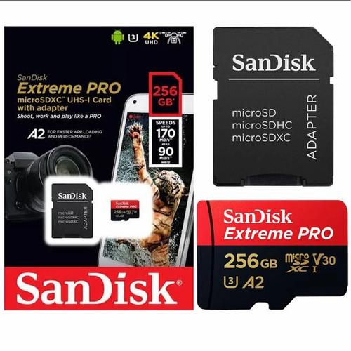 Gambar Microsdxc Sandisk Extreme Pro 256gb A2 170mb/S Sandisk Extreme Pro dari PojokITcom Pusat IT Comp Kota Surabaya Tokopedia