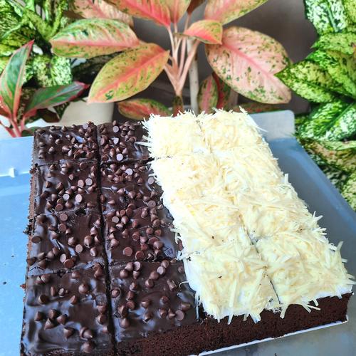 Jual brownies kukus coklat keju findnou ukuran 20x20 Kota Tangerang Selatan findnou Tokopedia