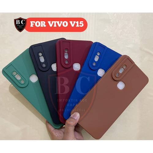 Phone V15 Pro Pouch Thin Matte Black Case For VIVO V15 Pro Anti