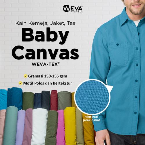 Jual Bahan Kain Baby Canvas Murah Kain Kanvas Berkualitas 1 Navy