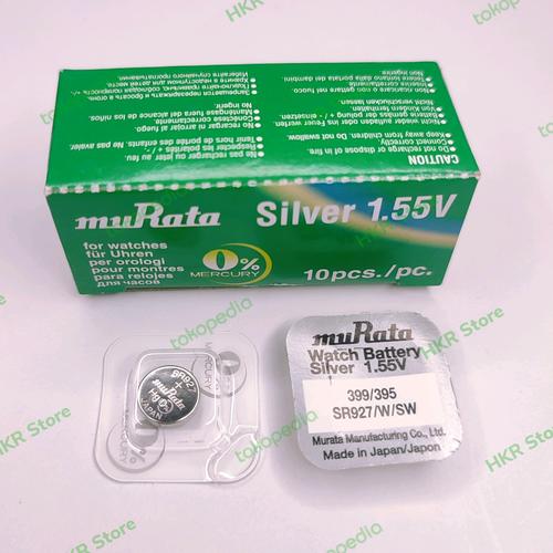 Murata 399/395 (SR927SW) 0%Hg Watch Battery (15 Count) - Replaces Sony 399/395 E - Foto 5