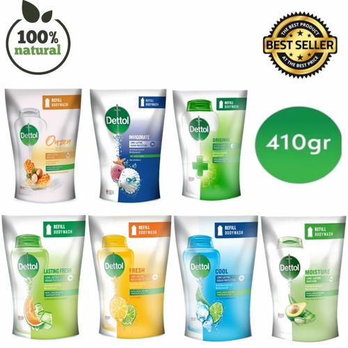 Promo DETTOL Body Wash Refill 410 ml Fresh Jakarta Barat Needlife