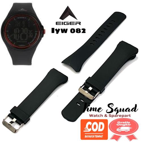 Jual Strap tali jam tangan EIGER IYW0082 strap rubber eiger iyw 82