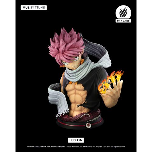 Statue en résine sous licence Fairy Tail Kitsune Studio Natsu Dragneel