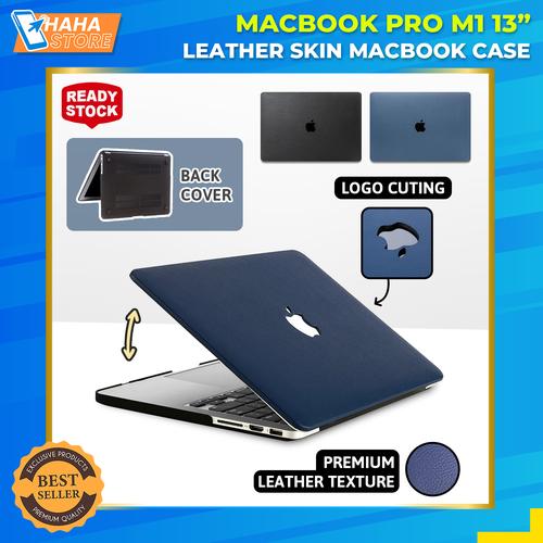 Jual MacBook Pro M1 13 inch Leather Case Soft Shell Skin