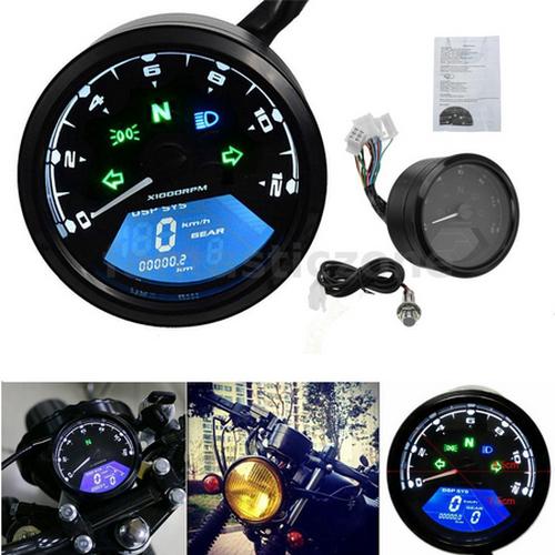Jual Speedometer Tachometer Digital LCD 12000RPM Untuk Motor - Jakarta ...