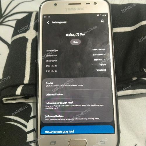 Jual Samsung J3 Pro Second Kota Tegal Azlieshop Tokopedia