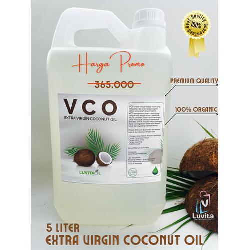 Jual Extra virgin coconut oil VCO EVCO 5000 ml 5liter Jakarta Utara