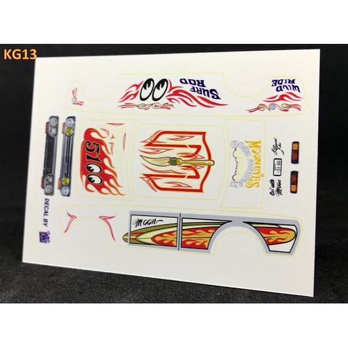 Jual KG13 Decal White Toner Datsun 510 Bluebird Mooneyes hotwheels