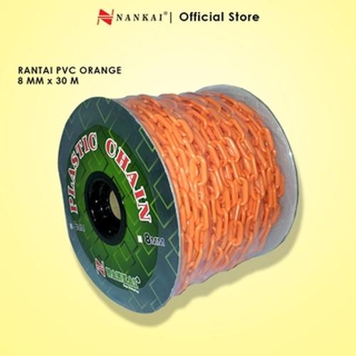 Promo RANTAI PVC 8 MM X 30 METER WARNA ORANGE NANKAI - Kab. Tangerang ...