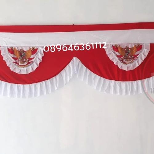Promo Bendera Rumbai merah putih Garuda 10 Gelombang 10 meter - Kab ...