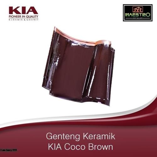 Jual Genteng Keramik KIA Coco Brown KW 2 Kota Bandung Genteng Murah