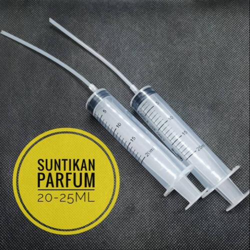 Jual SUNTIKAN PARFUM 20ML + SELANG SPUIT PARFUM ALAT INJECT TINTA ...