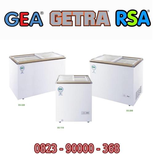 Jual LUAR KOTA] CHEST FREEZER RSA XS320 ES KRIM XS 320 + RANGKA KAYU