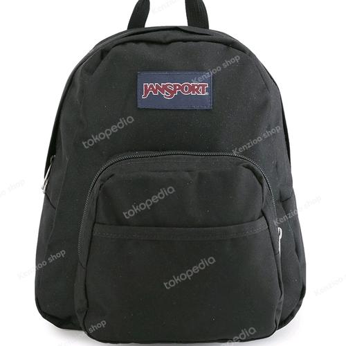 Jual Tas Ransel Jansport Original Half Pint Black Biru Muda