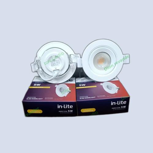 Lampu Led Inlet Dc Jual lampu LED mini downlight inlite INDC 236 5wat 5w 5wat - Putih ...