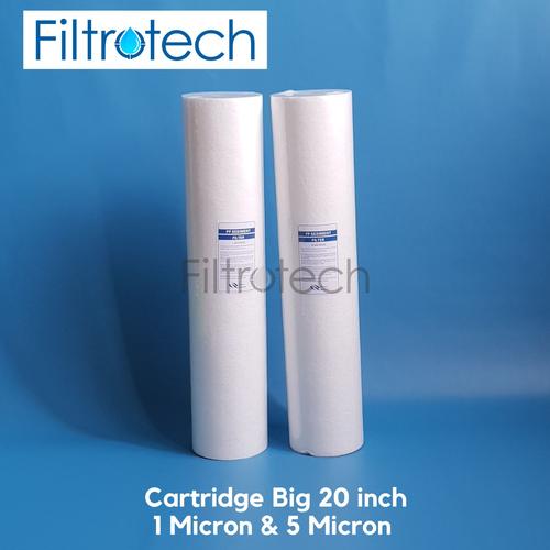 Jual Sediment Big Blue Filter Cartridge 20 Inch 1 Micron Kota