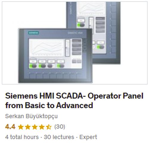 Jual Learn Siemens HMI SCADA - Operator Panel from Basic to Advanced ...