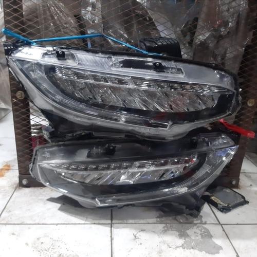 Jual headlamp headlight honda civic turbo type r full led original
