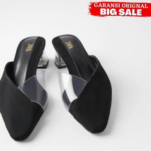 zara black suede heels