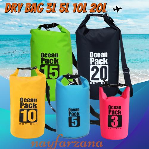 Jual TAS ANTI AIR OCEAN PACK DRY BAG DRY BAG 3L 5L 10L 20 LITER