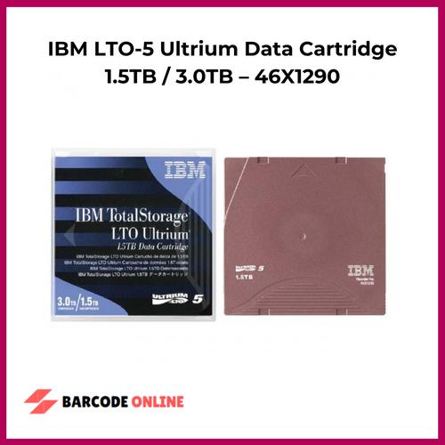 Tape Backup IBM LTO-5 Data Cartridge - 1.5TB/3.0TB Ultrium Tape