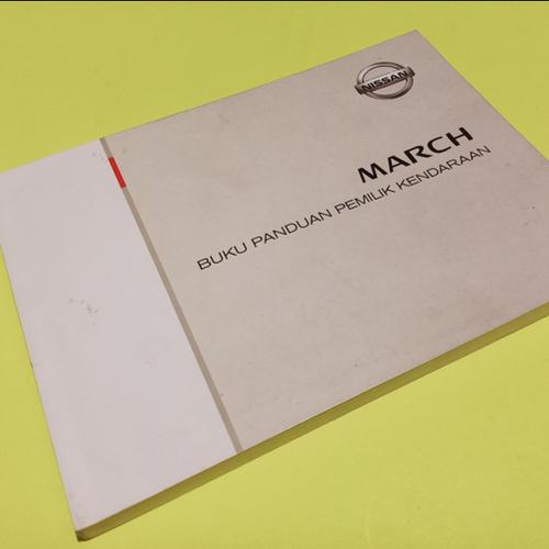 Jual Buku Manual Pedoman Petunjuk Manual Book Nissan March Kota