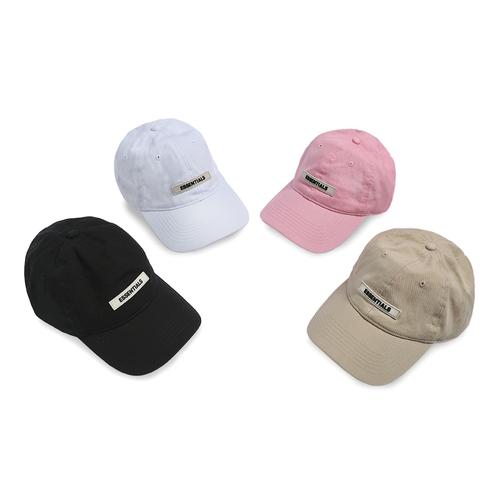 FOG Essentials Rubber Logo Cap - Cream 