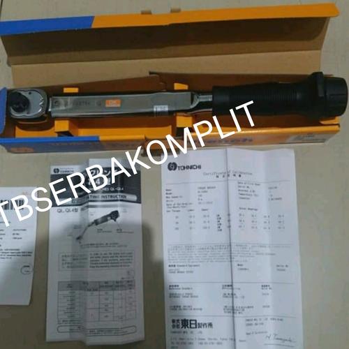Jual Kunci Torsi QL100N4 3/8" 20 100 Nm TOHNICHI Torque Wrench
