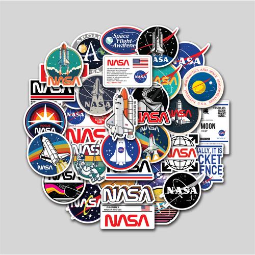 Jual STICKER NASA / STICKER LAPTOP / STICKER HELM / STIKER PREMIUM ...