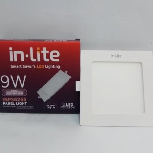 Jual lampu panel inbow kotak led inlite 9w 12w 18w seri INPS - Jakarta ...