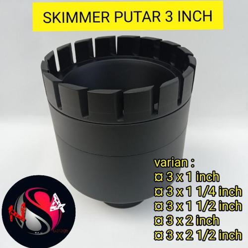 Jual SKIMMER PUTAR 3 INCH / SKIMER KOLAM KOI / SKIMER PUTAR / FLOATING