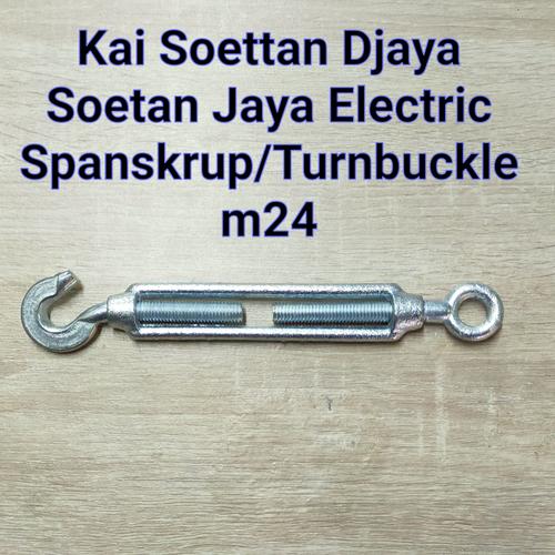 Jual turnbuckle m24/turnbuckle 24mm/spanscrup m24/spanskrup 24mm