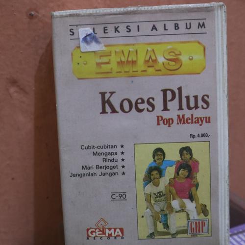 Jual kaset koes plus the best album pop melayu - Kota Bogor ...