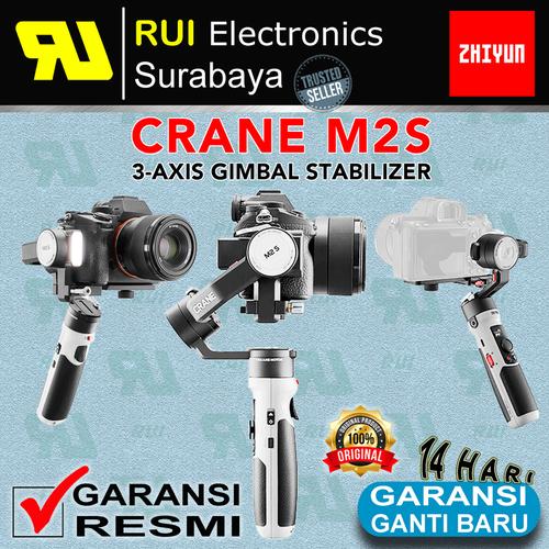 Jual Zhiyun Tech Crane M2S 3-Axis Handheld Gimbal Stabilizer