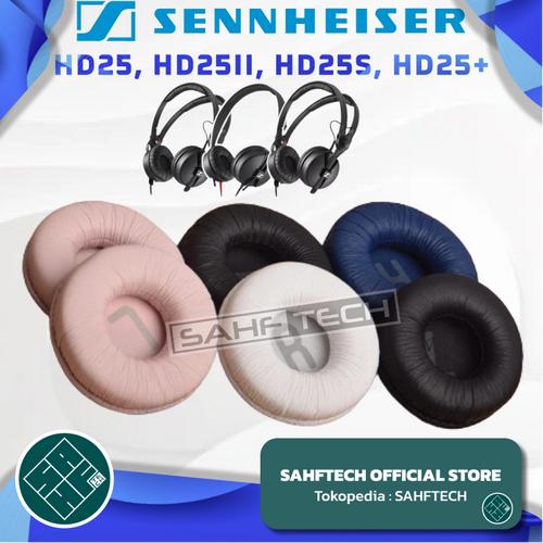 Sennheiser HD25 HD25II HD25S HD25+ Earpad Ear Cup Cushion Busa Spons Thin  Black di Sahftech Tokopedia