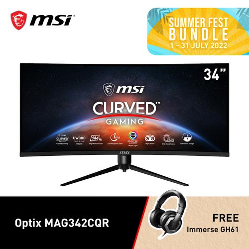 Jual Monitor LED MSI OPTIX MAG342CQR 34 