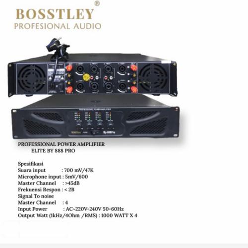 Jual Power Amplifier Profesional Elite 