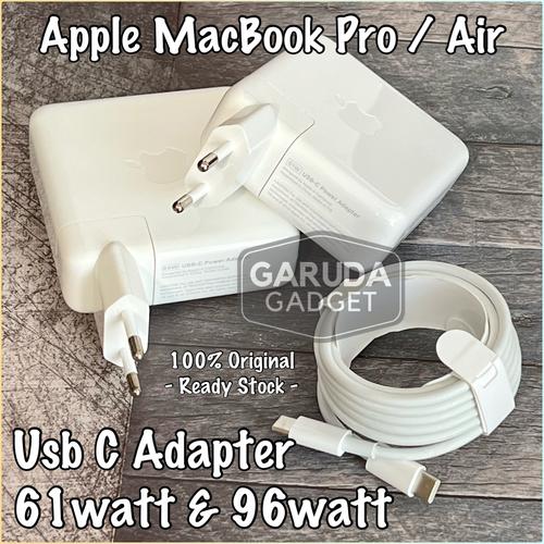 Jual Charger Macbook Pro Air M1 M2 61w 96w Usb C Power Adapter 13 14 inch 61 Watt Jakarta