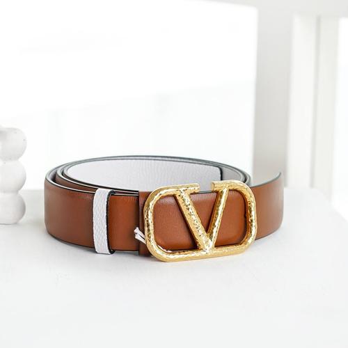 belt 3 cm textured Vlogo buckle Belt in 