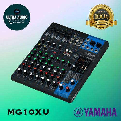Jual Yamaha MG10XU / MG10 XU / MG 10 XU / MG 10XU Mixer ORIGINAL Jakarta Barat Ultra Audio