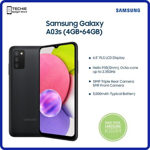 Jual SAMSUNG GALAXY A03s 4/64 64GB/4GB 64 GB 4 GB - GARANSI RESMI
